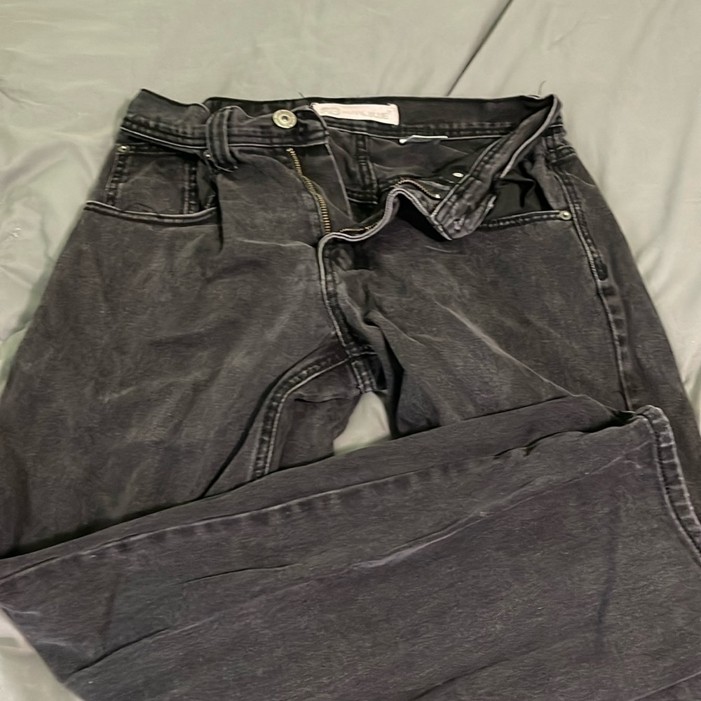 Black Royal Blue Jeans